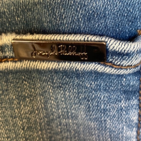 Joseph Ribkoff Denim Slim Ankle Pull-On Jeans Medium Wash Sz 8 - Picture 6 of 8